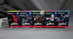 SDCC 2025 Magic The Gathering x Marvel Spider-Man Complete 5 Deck Set w/ Playmat - Image 2
