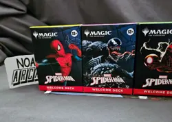 SDCC 2025 Magic The Gathering x Marvel Spider-Man Complete 5 Deck Set w/ Playmat - Image 3