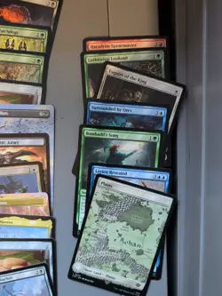 MTG 157 Lord Of The Rings LTR Only Lot Inc Full Art Basic Land, Foils,Rare.Nm - Image 2