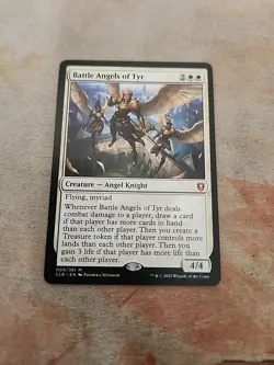 Battle Angel Of Tyr Commander Legends Battle For Baldur's Gate MTG NM - Image 1