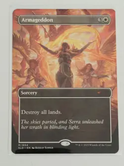 Armageddon Kieran Yanner Secret Lair SLD NON FOIL MTG Magic - Image 1