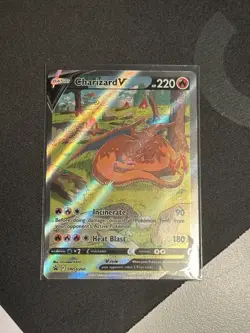 Pokemon TCG Charizard V Sword & Shield Swsh260 Holo Promo - Image 1