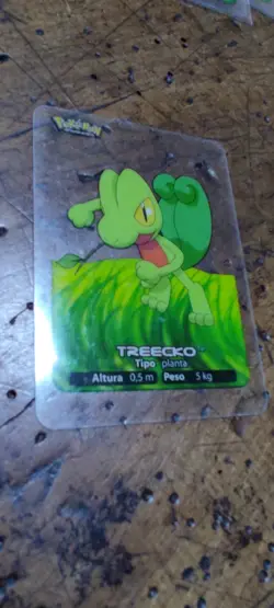 Treecko 010 Pokemon Lamincards Edibas - ESP - EXC - Image 1