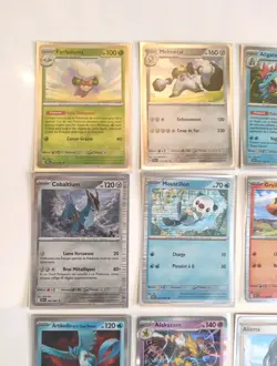 ✨✨Lot 35 cartes Pokemon Uniquement HOLO Toutes Series. Neuves Francaises - Image 2