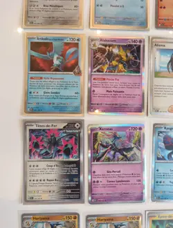 ✨✨Lot 35 cartes Pokemon Uniquement HOLO Toutes Series. Neuves Francaises - Image 5