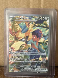 Hop’s Zacian EX 186/159 Special Illustration Rare Journey Together - Pokemon TCG - Image 1