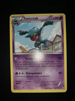 Toxicroak Rara 66/149 Rara Confini Varcati ITA Pokemon Carta - Image 1