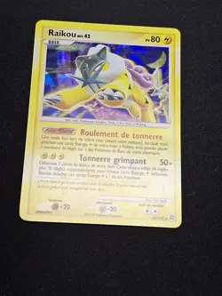 Raikou 16/132 Holo DP Merveilles Secretes Carte Pokemon FR - Image 4