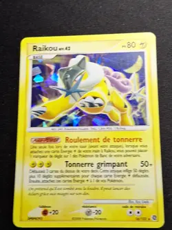 Raikou 16/132 Holo DP Merveilles Secretes Carte Pokemon FR - Image 5