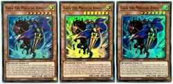 3 x ROTD-EN001 Gaia the Magical Knight - Super Rare 1st Edition Near Mint YuGiOh - Image 1