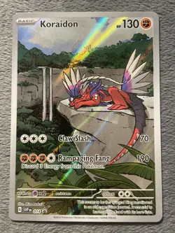 Koraidon 014 SVP EN Scarlet Violet Promo Full Art Illustration Rare Pokemon Card - Image 1