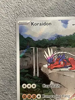 Koraidon 014 SVP EN Scarlet Violet Promo Full Art Illustration Rare Pokemon Card - Image 3