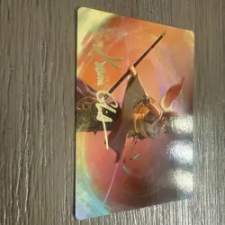 Yuna, Grand Summoner Art Card (Gold Signature) Final Fantasy MTG Art Series 22 - Image 5