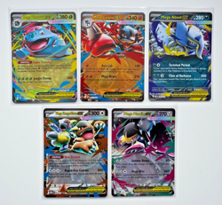 Mega Evolution ex Pokemon Card Bundle Incl. Venusaur 003/132 & Lucario 077/132 - Image 1