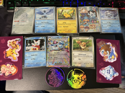 Pokemon 2025 Holiday Calendar SEALED Promo Cards (8) Complete Set - Image 1