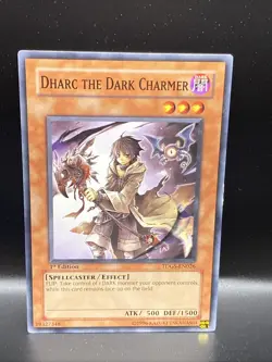 TDGS-EN026 Dharc The Dark Charmer Common 1st Edition Yugioh Card - Image 1