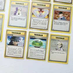 Vintage Pokemon Japanese Trainer Card Lot - Gym Heroes/Challenge - 12 Cards WOTC - Image 3