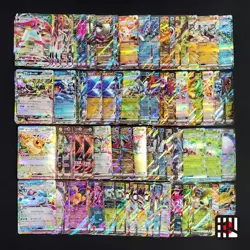 Bulk Lot of 100 ex VMAX LP No duplicates Japanese Pokemon Card R384 - Image 1