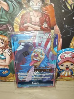 ONE PIECE TCG - BUGGY P-084 Event Promo - English - NM - Official Bandai Card - Image 1