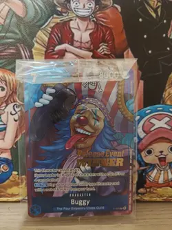ONE PIECE TCG - BUGGY P-084 Event Promo - English - NM - Official Bandai Card - Image 2