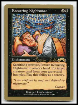Recurring Nightmare 1998 World Championship Decks Magic The Gathering Card - Image 1