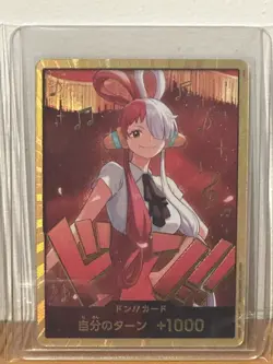 Uta Gold Don Card One Piece Card Japanese EB03 Heroines Edition Mint - Image 1