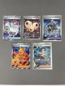 Mega Evolution Phantasmal Flames Pokemon Trainer Card Lot Full Art - Image 1