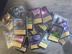Disney Lorcana TCG Bulk Lot 450+ Cards C/UC/R/SR All 10 Series And Foils NM - Image 1