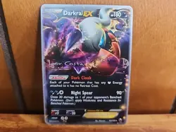 NM Darkrai EX Igor Costa 2012 World Championships Decks Pokemon card 63/108 - Image 1