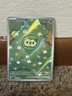 Pokemon TCG Solosis Black Bolt Card 118/086 Near Mint - Image 1