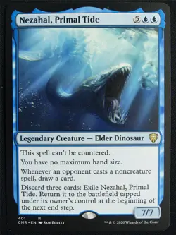 Nezahal Primal Tide - CMR - Mtg Card #5M1 - Image 1