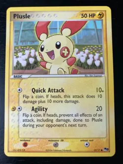 POKEMON POP CARD (Series 1) Plusle 13/17 & Minun 12/17 EX/NM Free Shipping - Image 3