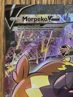 2022 Pokemon Morpeko V-UNION Marnie Promo Card Set 4 Cards Complete Holo NM - Image 3
