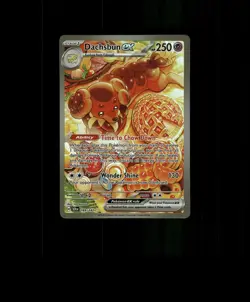 HOLO Dachsbun Card Dachsbun Pokemon Card READ DESCRIPTION BELOW p2 - Image 1