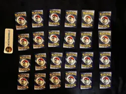 1st Edition Fossil Pokemon Lot (24 Cards) - MINT - Image 2