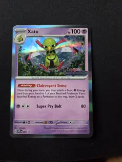 Xatu SVP059 Black Star Promo Holo Stamped Pokemon Card NM - Image 1