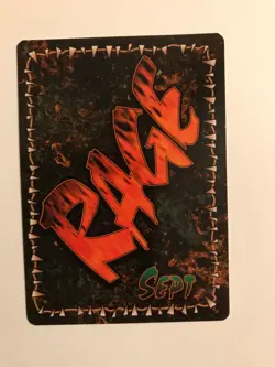 VERBENA MAGE : RAGE LEGACY of the Tribes CCG Ally card; 1996 werewolf TCG, Sept - Image 3