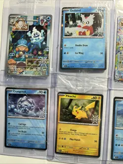 Pokemon TCG 2025 Holiday Advent Calendar All Eight Sealed Promo Cards ￼ - Image 2