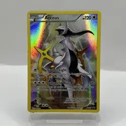 Arceus XY83 XY Black Star Promo Full Art Holo Pokemon Card LP - Image 1