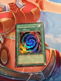 Polymerization Magic Card LOB-059 YuGiOh! 1996 Legend of Blue eyes LP/MP - Image 1