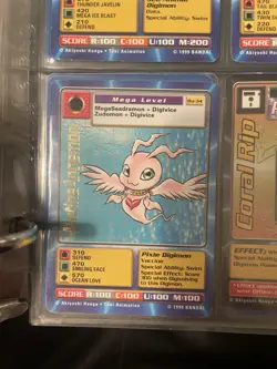 Marineangemon 1999 foil letter Digimon Card - Image 2