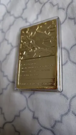 Rare 1999 Pokemon Charizard 23K gold-plated card with COA in Pokeball Case. - Image 5