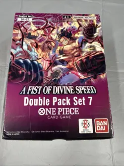 One Piece Card Game DP-07 Double Pack Set 7 - Full Box 8 Packs New - Image 2