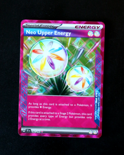 Pokemon Card - Neo Upper Energy 162/162 - Temporal Forces - Ace Spec Rare - NM ⭐ - Image 1