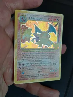 Charizard Celebrations Classic 4/102 Holo Base Set Pokemon Card 2021 NM - Image 3
