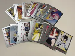 200+ VINTAGE DRAGON BALL Z CARDS WITH 32 HOLOS UNGRADED - Image 5