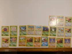 Pokemon TCG - Fossil Set - 21-card Lot - Common / Uncommon - WOTC Vintage NM - Image 1