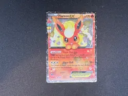 Flareon EX RC6/RC32 Pokemon Card XY Generations Rare Art Holo LP- - Image 1