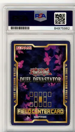 PSA Signed Dan Green Yu-Gi-Oh! Yami Yugi & Dark Magician Field Center Card - Image 2