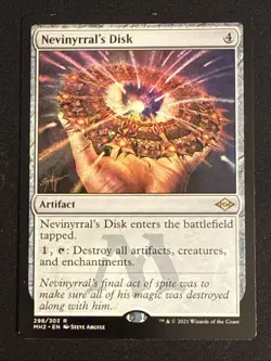 1x Nevinyrral's Disk (298) Modern Horizons 2 LP MTG Magic the Gathering x1 MKE - Image 1